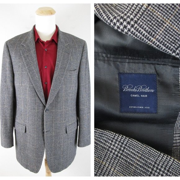 brooks brothers camel hair sport coat